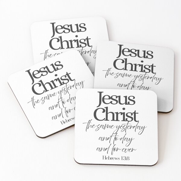 Item preview, Hebrews 13:8 KJV designed and sold by Relwawler.