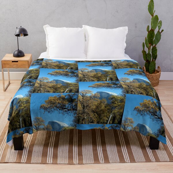 Item preview, Yosemite National Park Half Dome with Fall Colors designed and sold by PIXEL POP DESIGNS - Beyond the Norm!.