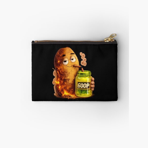 Item preview, Bungulator Goop Sip – Chill Flaming Peanut Jar Meme designed and sold by PunchDrop.