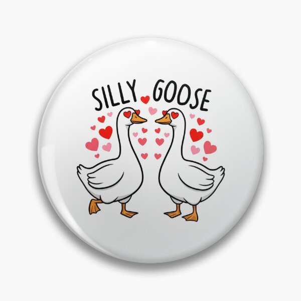 Item preview, Silly Goose Love Valentine designed and sold by Everadox.