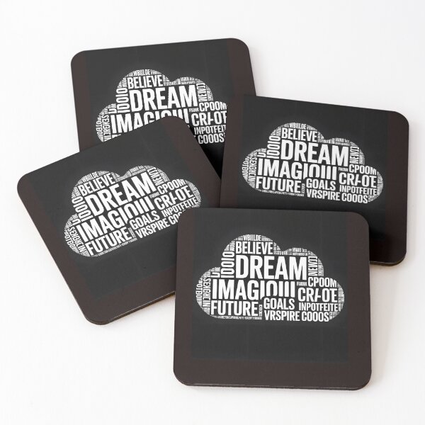 Item preview, Dream bigger Motinational Shape Cloud Typography T-shirt designed and sold by Viktorio Art Shop.