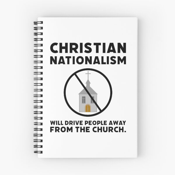 Item preview, Christian nationalism will drive people away from the church.  designed and sold by Rachel the Artist .