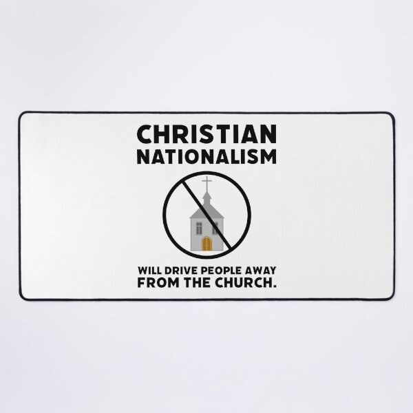 Item preview, Christian nationalism will drive people away from the church. designed and sold by Rachel the Artist .
