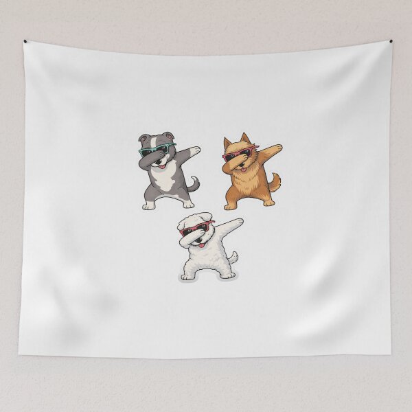 Item preview, 3 Funny Dogs Dabbing with glasses designed and sold by SMARTKIT  DESIGNAGENCY.