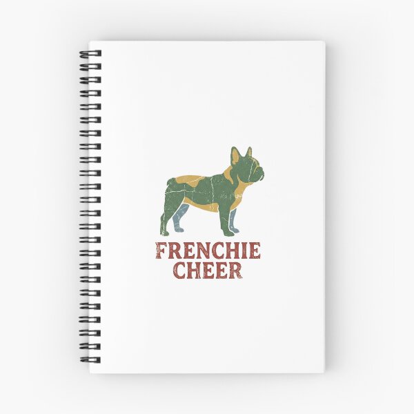 Item preview, Frenchie Cheer Retro Vintage Typography Graphic for French Bulldog Lover designed and sold by chattsuede.