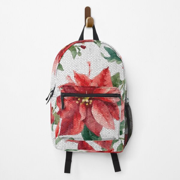Item preview, Tiled Christmas Flower Pattern designed and sold by shaang.
