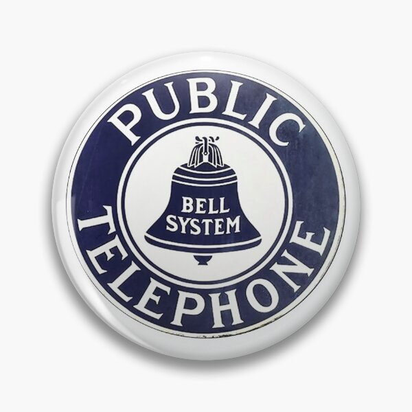 Item preview, Bell System Public Telephone Vintage Sign designed and sold by PIXEL POP DESIGNS - Beyond the Norm!.