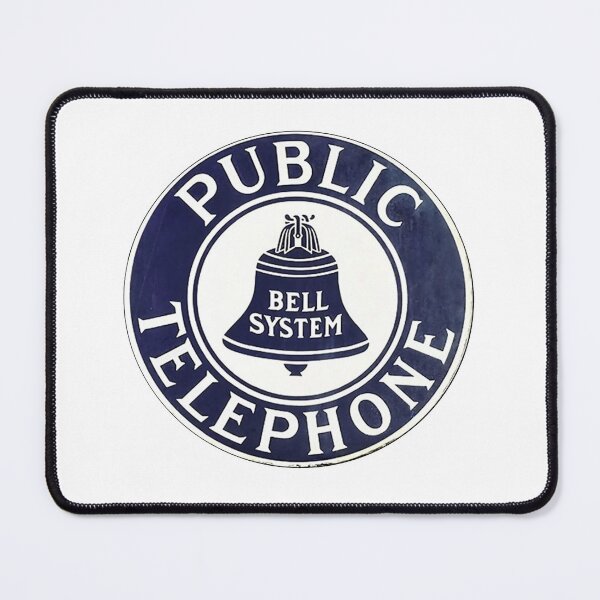 Item preview, Bell System Public Telephone Vintage Sign designed and sold by PIXEL POP DESIGNS - Beyond the Norm!.