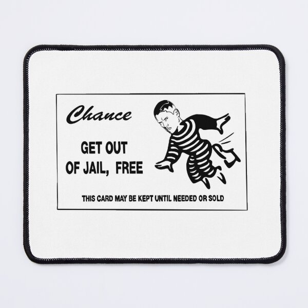 Item preview, Get out of jail free Michael scofield designed and sold by swanspirate520.