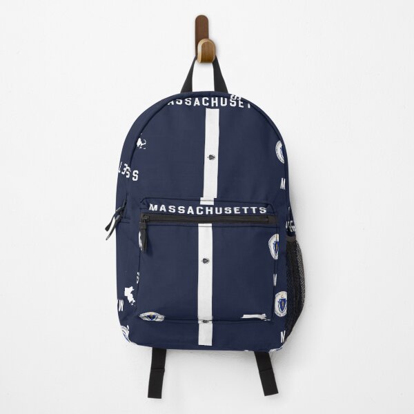 Item preview, Long Massachusetts State Flag Map | Minimalist Modern Design designed and sold by mashmosh.