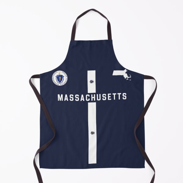 Item preview, Long Massachusetts State Flag Map | Minimalist Modern Design designed and sold by mashmosh.