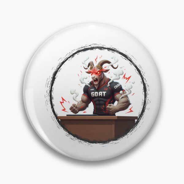 Item preview, Rage Mode Goat Gamer designed and sold by LoganDzign.