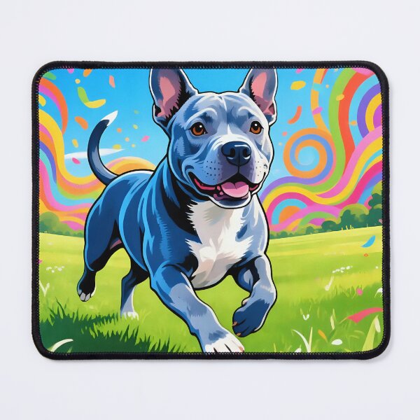 Item preview, A dog playing in a field designed and sold by Nomad-Maynard.