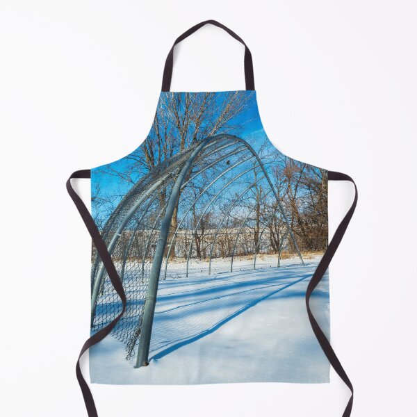 Item preview, Sandlot in snow, backstop in blue designed and sold by Joel Bader.