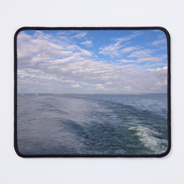 Item preview, Lake Chiem Clouds in the Wake of the Ferry designed and sold by Kasia Design.