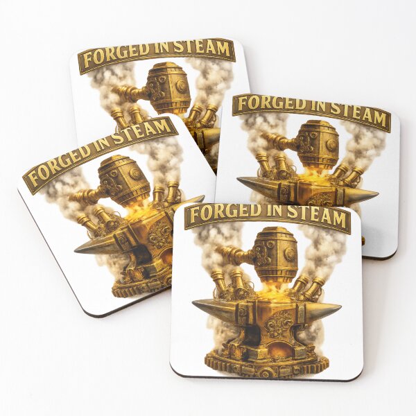 Item preview, Forged In Steam Steampunk Forge Industrial Power T-Shirt designed and sold by Eric’s Creative Corner.