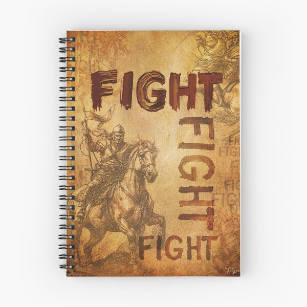Aperçu de l'œuvre COMBAT - Art typographique sur parchemin - Style vintage - Décoration intérieure inspirante créée et vendue par Greenwald Gallery.