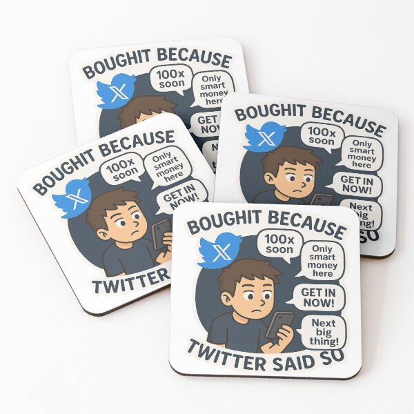 Item preview, Bought Because Twitter "X" Said So designed and sold by DivinelyAligned8.