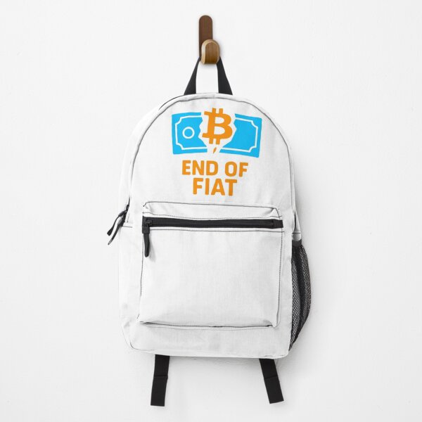 Item preview, END OF FIAT – Bitcoin Tearing Through Tradition designed and sold by BitCrop.