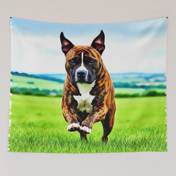 Item preview, A dog playing in a field  designed and sold by Nomad-Maynard.