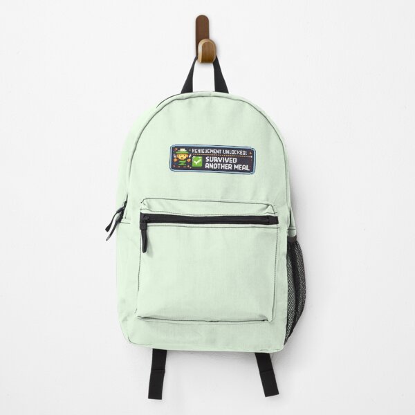 Item preview, Achievement Unlocked: Survived Another Meal – Pixel Badge Design | Funny Gluten Free Gamer Humour designed and sold by My Gluten Free Life UK.