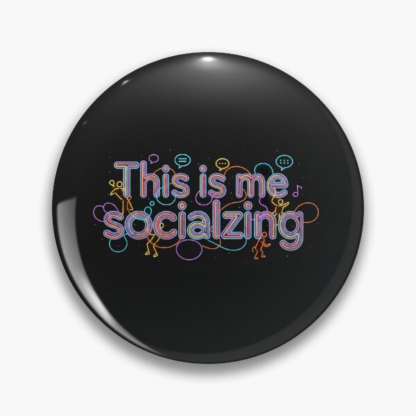 Item preview, This Is Me Socializing Introvert Neon Sign designed and sold by Owcomm.