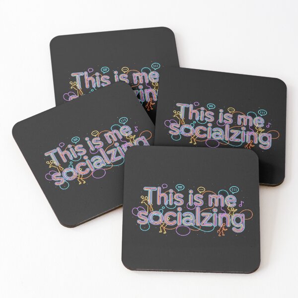 Item preview, This Is Me Socializing Introvert Neon Sign designed and sold by Owcomm.