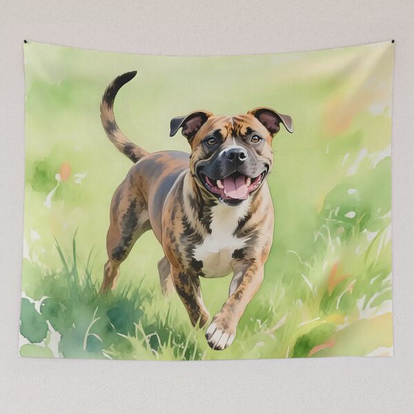 Item preview, A dog playing in a field  designed and sold by Nomad-Maynard.