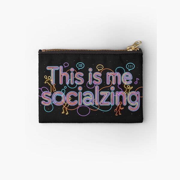 Item preview, This Is Me Socializing Introvert Neon Sign designed and sold by Owcomm.