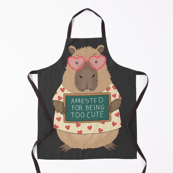 Item preview, Cute Capybara Arrested for Being Too Cute Design designed and sold by IamPATI.