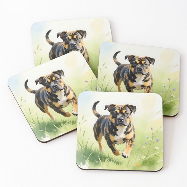 Item preview, A dog playing in a field  designed and sold by Nomad-Maynard.