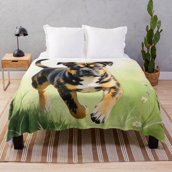 Item preview, A dog playing in a field designed and sold by Nomad-Maynard.