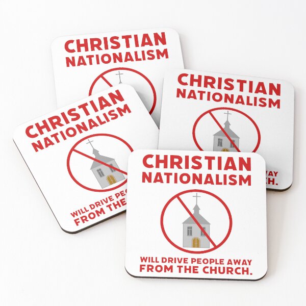 Item preview, Christian nationalism will drive people away from the church.  designed and sold by Rachel the Artist .