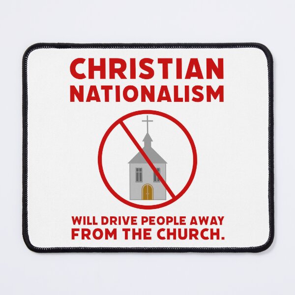 Item preview, Christian nationalism will drive people away from the church. designed and sold by Rachel the Artist .