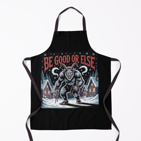 Item preview, Be Good or Else – Krampus Christmas Illustration designed and sold by EchoGrafik.