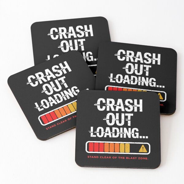 Item preview, Crash Out Loading Warning Vintage Tee designed and sold by EthosWear.
