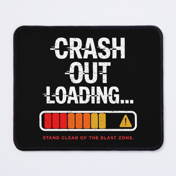 Item preview, Crash Out Loading Warning Vintage Tee designed and sold by EthosWear.