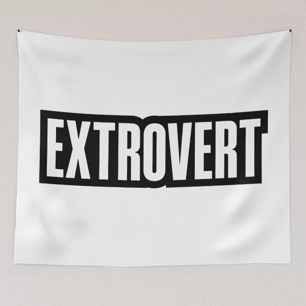 Item preview, Extrovert, Outline designed and sold by Memes N Lore .