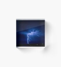 Christmas Eve Storm 2011 Acrylic Block