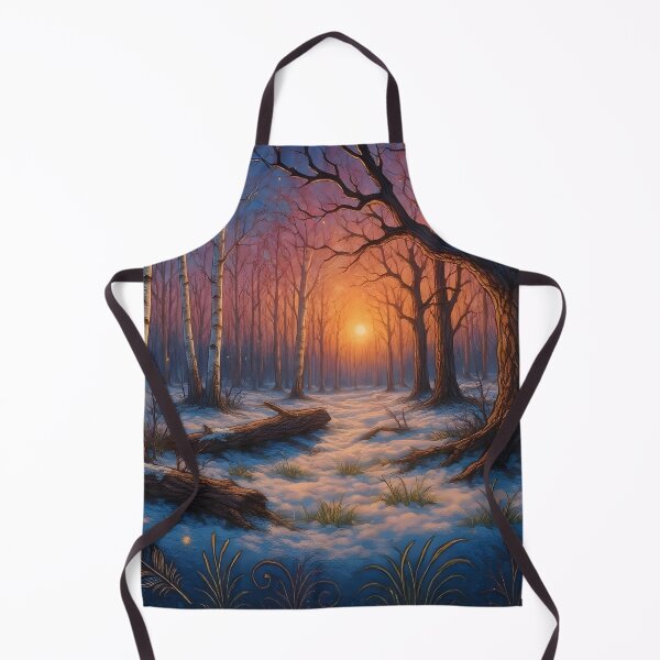 Item preview, Glimpses of Nature Frozen Twilight Barren Forest designed and sold by BreezyDawnDesigns.