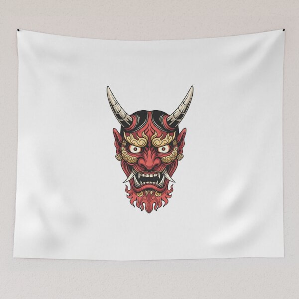 Item preview, Oni mask designed and sold by Tauroko.