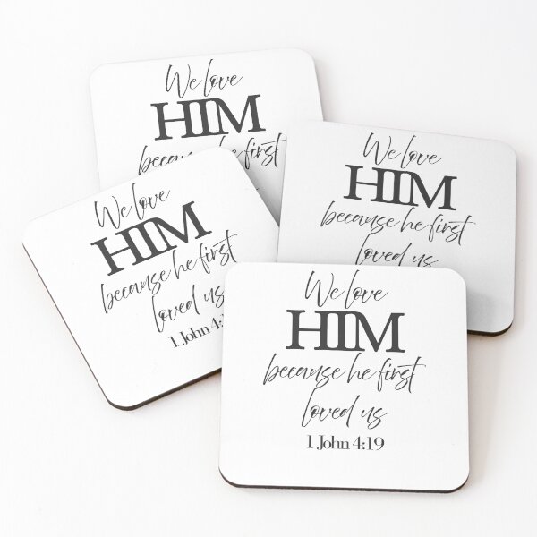 Item preview, 1 John 4:19 KJV designed and sold by Relwawler.