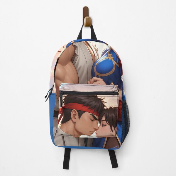 Item preview, Chun-Li and Ryu from Street fighter. anime art designed and sold by Planet Utoppia.