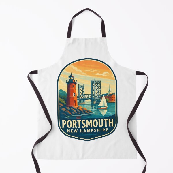 Item preview, Portsmouth New Hampshire Lighthouse and Drawbridge at Sunset designed and sold by Aryabek.