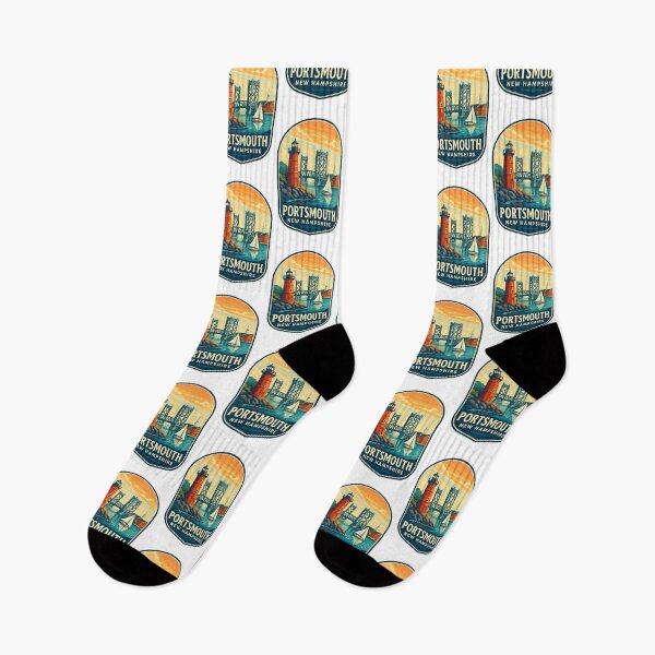 Item preview, Portsmouth New Hampshire Lighthouse and Drawbridge at Sunset designed and sold by Aryabek.