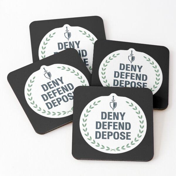 Item preview, Deny Defend Depose  designed and sold by Owcomm.