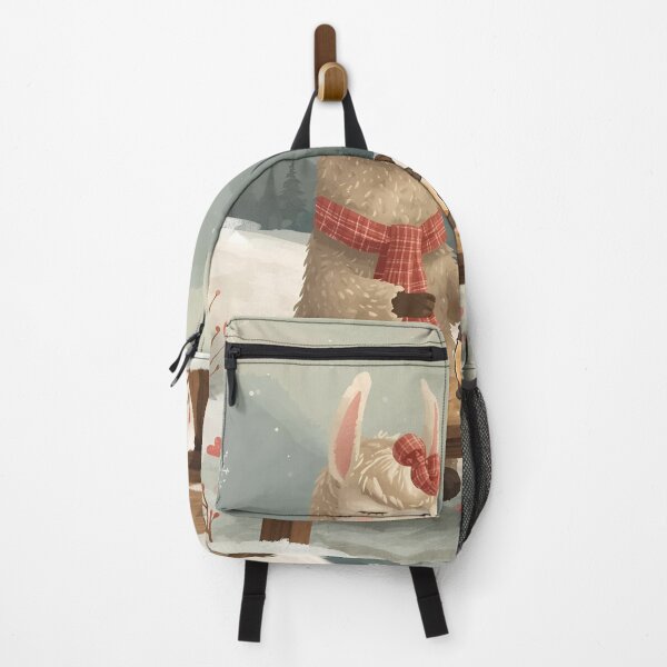 Item preview, Valentine’s Llama & Wren Couple • Whimsical Highland Heart Prep Art designed and sold by WildlifeWhimsy.
