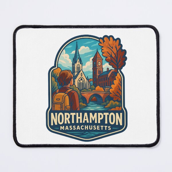 Item preview, Northampton Massachusetts College Town and Historic Churches designed and sold by Aryabek.
