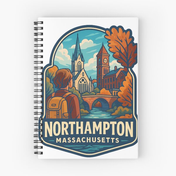 Item preview, Northampton Massachusetts College Town and Historic Churches designed and sold by Aryabek.