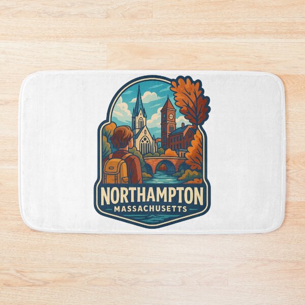 Item preview, Northampton Massachusetts College Town and Historic Churches designed and sold by Aryabek.